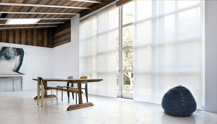 painel columbia hunter douglas ambiente clean privacidade